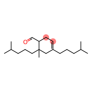 3-Cyclohexene-1-carboxaldehyde, 6-methyl-4,6-bis(4-methylpentyl)-