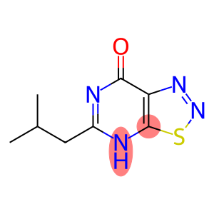 [1,2,3]Thiadiazolo[5,4-d]pyrimidin-7(4H)-one, 5-(2-methylpropyl)-