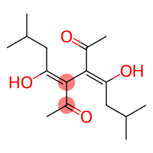 2,5-Hexanedione, 3,4-bis(1-hydroxy-3-methylbutylidene)-, (Z,Z)- (9CI)