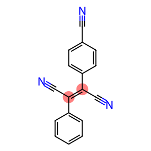 2-Butenedinitrile, 2-(4-cyanophenyl)-3-phenyl-, (E)- (9CI)