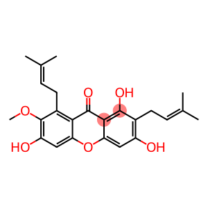 1,3,6-TRIHYDROXY-7-METHOXY-2,8-DI(3-METHYL-2-BUTENYL)XANTHONE