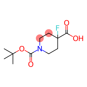 1-(tert-butoxycarbonyl)-4-fluoropiperidine-4-carboxylic acid