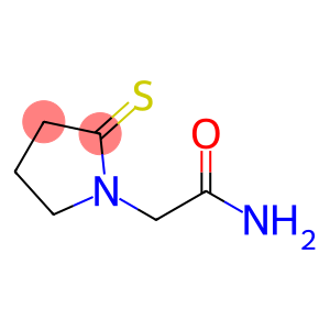 1-Pyrrolidineacetamide,  2-thioxo-