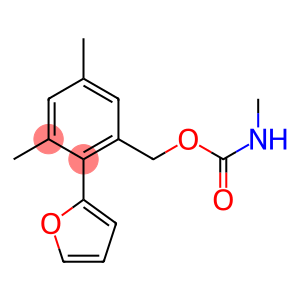 Benzenemethanol, 2-(2-furanyl)-3,5-dimethyl-, methylcarbamate (9CI)