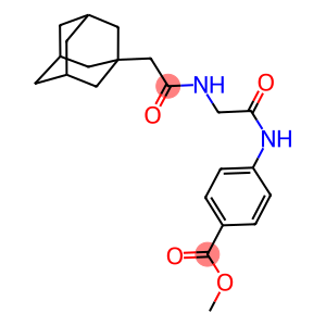 methyl 4-({[(1-adamantylacetyl)amino]acetyl}amino)benzoate