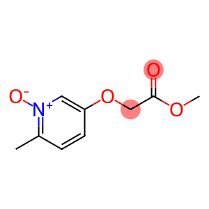 Acetic acid, [(6-methyl-1-oxido-3-pyridinyl)oxy]-, methyl ester (9CI)