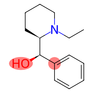 2-Piperidinemethanol, 1-ethyl-α-phenyl-, (αR,2R)-rel-