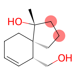 (4S,5S,10S)-10-(hydroxymethyl)-4-methylspiro[4.5]dec-8-en-4-ol