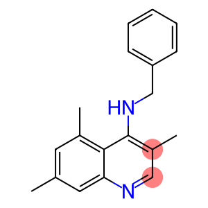 N-Benzyl-3,5,7-trimethylquinolin-4-amine