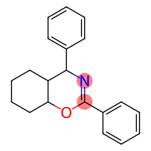 4H-1,3-Benzoxazine, 4a,5,6,7,8,8a-hexahydro-2,4-diphenyl-