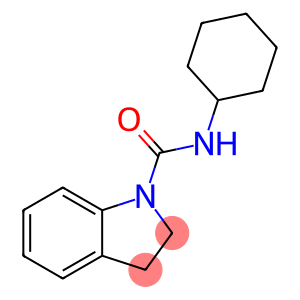 N-cyclohexyl-1-indolinecarboxamide