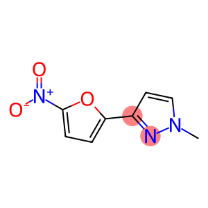 1H-Pyrazole, 1-methyl-3-(5-nitro-2-furanyl)-
