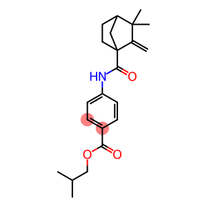 isobutyl4-{[(3,3-dimethyl-2-methylenebicyclo[2.2.1]hept-1-yl)carbonyl]amino}benzoate