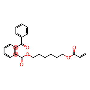 Benzoic acid, 2-benzoyl-, 6-[(1-oxo-2-propen-1-yl)oxy]hexyl ester