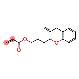 2-Propenoic acid, 4-[2-(2-propen-1-yl)phenoxy]butyl ester