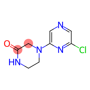 Piperazinone, 4-(6-chloropyrazinyl)-