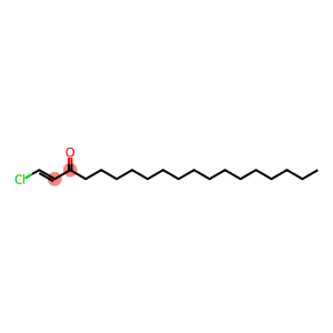 1-Nonadecen-3-one, 1-chloro-, (E)- (9CI)