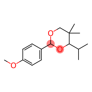 4-isopropyl-2-(4-methoxyphenyl)-5,5-dimethyl-1,3-dioxane