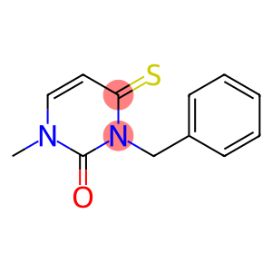 2(1H)-Pyrimidinone,  3,4-dihydro-1-methyl-3-(phenylmethyl)-4-thioxo-