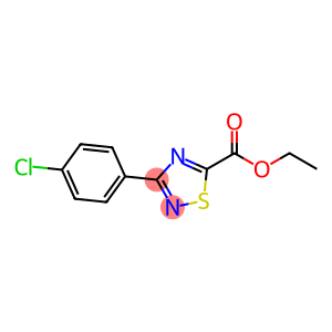 Ethyl 3-(4-chlorophenyl)-1,2,4-thiadiazole-5-carboxylate