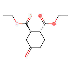 1,2-Cyclohexanedicarboxylic acid, 4-oxo-, diethyl ester, trans- (9CI)