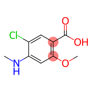 5-氯-2-甲氧基-4-(甲氨基)苯甲酸