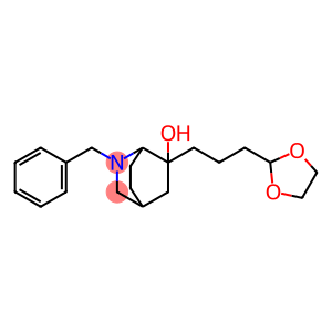 2-Azabicyclo[2.2.2]octan-6-ol, 6-[3-(1,3-dioxolan-2-yl)propyl]-2-(phenylmethyl)-