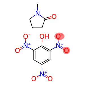 2-Pyrrolidinone, 1-methyl-, compd. with 2,4,6-trinitrophenol (1:2)