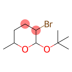 2H-Pyran, 3-bromo-2-(1,1-dimethylethoxy)tetrahydro-6-methyl-