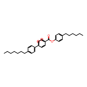 [1,1'-Biphenyl]-4-carboxylic acid, 4'-heptyl-, 4-hexylphenyl ester