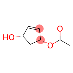 顺-3-乙酰氧基-5-羟基环戊-1-烯