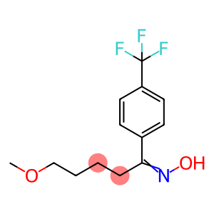 (1E)-N-hydroxy-5-methoxy-1-[4-(trifluoromethyl)phenyl]pentan-1-imine