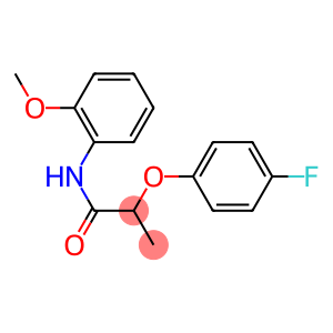 2-(4-fluorophenoxy)-N-(2-methoxyphenyl)propanamide