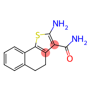 2-amino-4,5-dihydrobenzo[g]benzothiophene-3-carboxamide