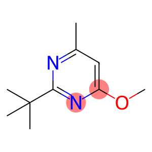 Pyrimidine, 2-(1,1-dimethylethyl)-4-methoxy-6-methyl-