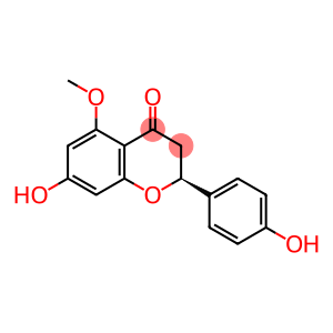 4H-1-Benzopyran-4-one, 2,3-dihydro-7-hydroxy-2-(4-hydroxyphenyl)-5-methoxy-, (2S)-