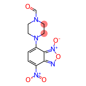 7-(4-Formyl-1-piperazinyl)-7-nitrobenzofurazan 1-oxide