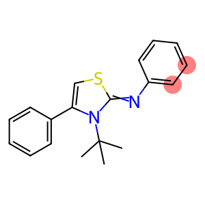 N-(3-tert-butyl-4-phenyl-1,3-thiazol-2(3H)-ylidene)-N-phenylamine