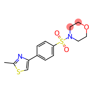 4-{[4-(2-methyl-1,3-thiazol-4-yl)phenyl]sulfonyl}morpholine