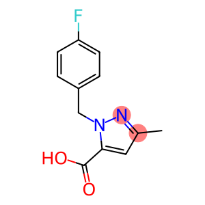 1-(4-氟苄基)-3-甲基-1H-吡唑-5-甲酸