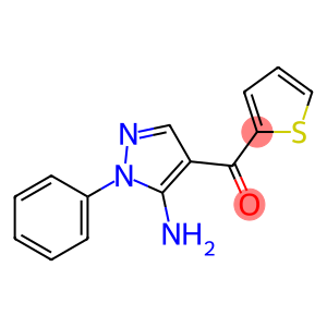 (5-AMINO-1-PHENYL-1H-PYRAZOL-4-YL)(THIOPHEN-2-YL)METHANONE