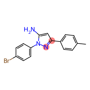 1-(4-Bromophenyl)-3-p-tolyl-1H-pyrazol-5-ylamine