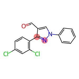 3-(2,4-DICHLOROPHENYL)-1-PHENYL-1H-PYRAZOLE-4-CARBALDEHYDE