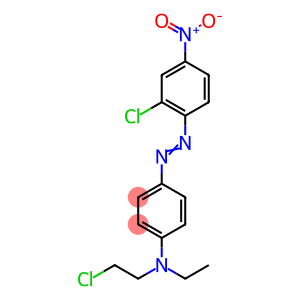 Benzenamine, N-(2-chloroethyl)-4-[2-(2-chloro-4-nitrophenyl)diazenyl]-N-ethyl-