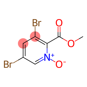 2-Pyridinecarboxylic acid, 3,5-dibroMo-, Methyl ester, 1-oxide