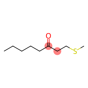 3-Octanone, 1-(methylthio)-