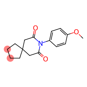 8-(4-METHOXYPHENYL)-8-AZASPIRO[4.5]DECANE-7,9-DIONE