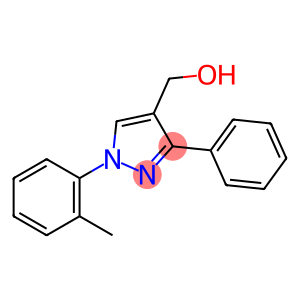 (1-(2-METHYLPHENYL)-3-PHENYL-1H-PYRAZOL-4-YL)METHANOL