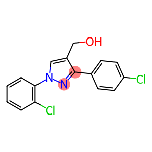 (1-(2-CHLOROPHENYL)-3-(4-CHLOROPHENYL)-1H-PYRAZOL-4-YL)METHANOL