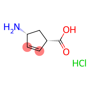 4-aminocyclopent-2-ene-1-carboxylic acid,hydrochloride